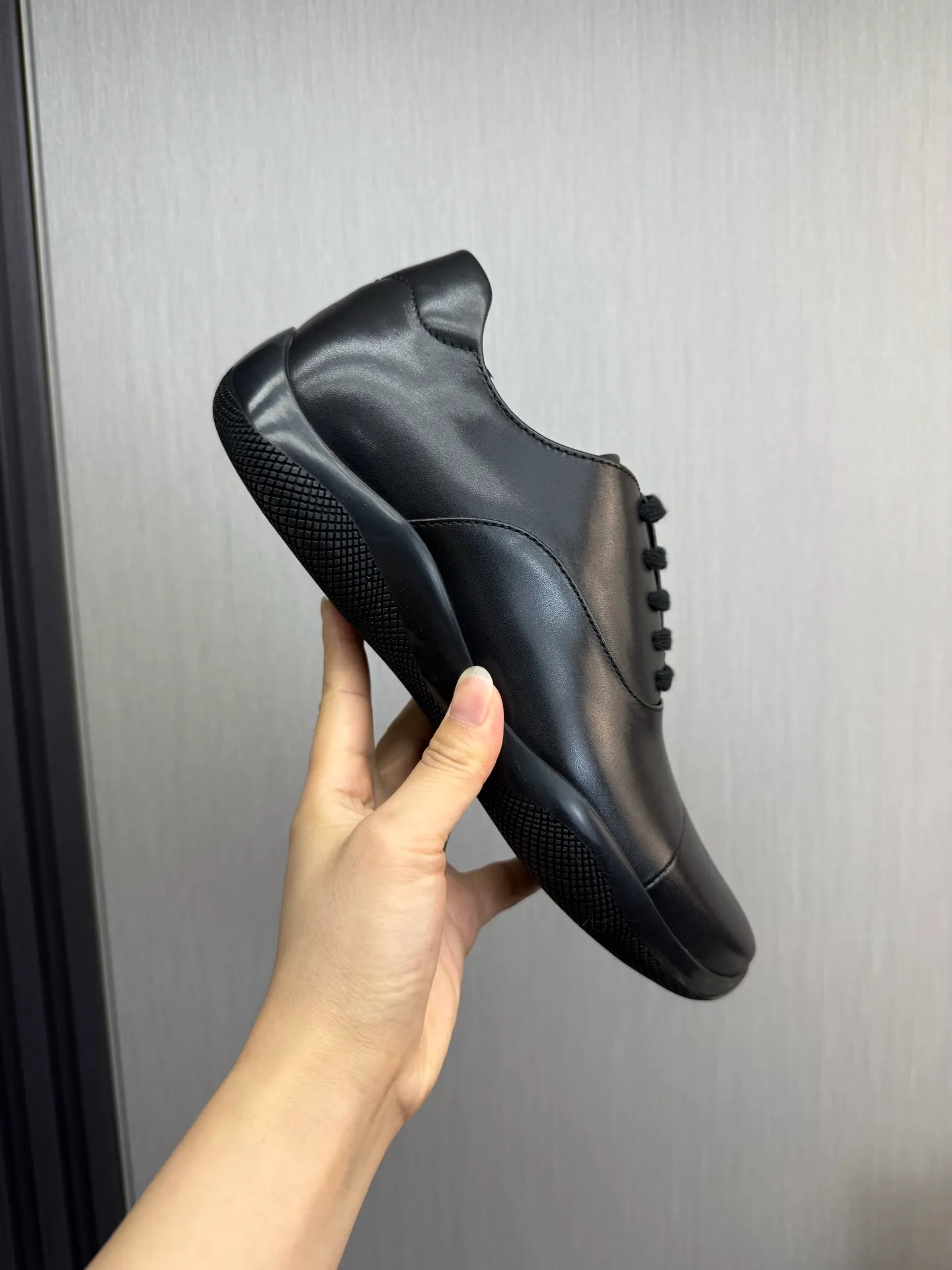 Men's shoes 💰760💰 [PRADA] New models synchronized with the official website, high-quality shipments ✔️Best sellers🔥 Original cowhide + cowhide lining, 1🆚1 replica, original original sole, 38-45 (men's 38.45 custom-made, non-refundable)